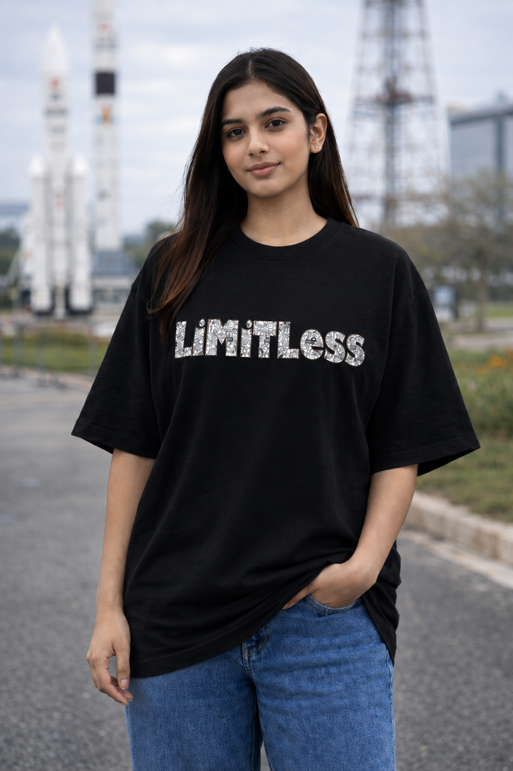 Limitless Unisex Oversized Tee