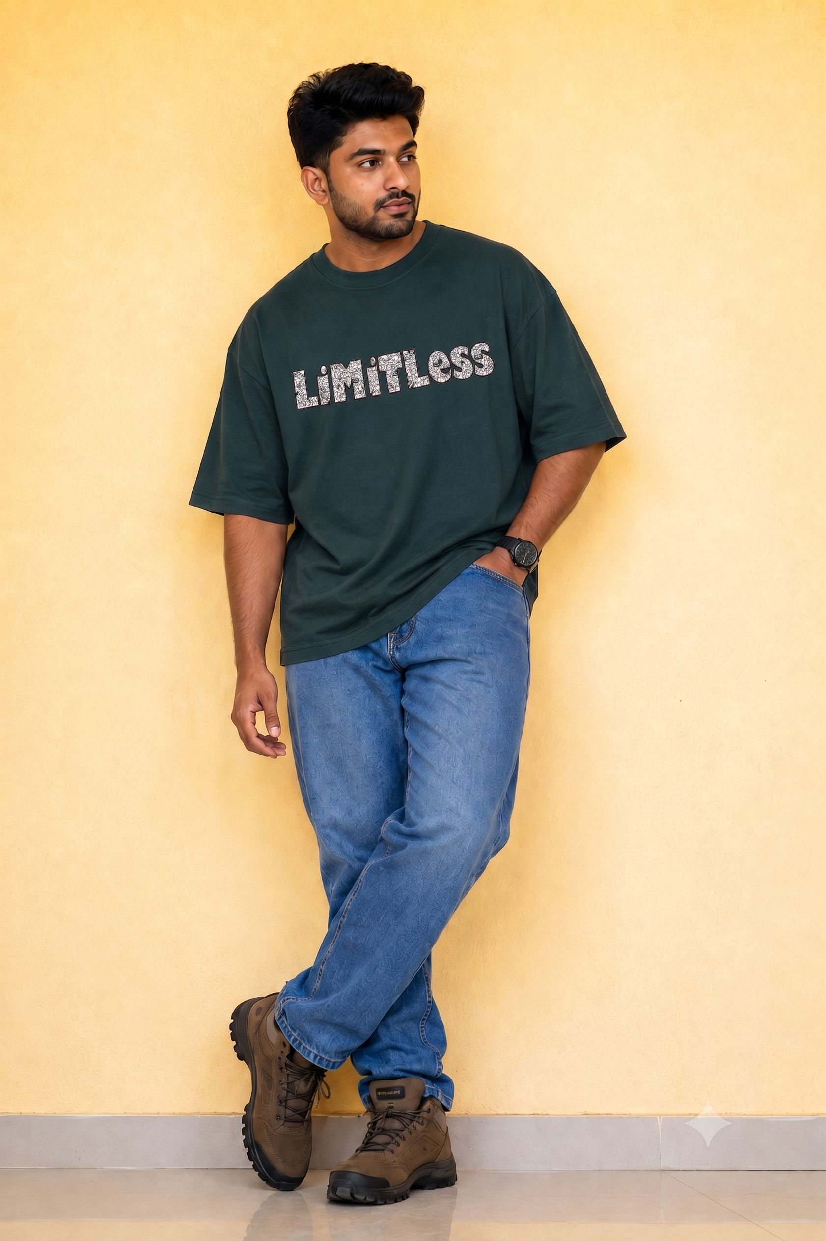 Limitless Unisex Oversized Tee