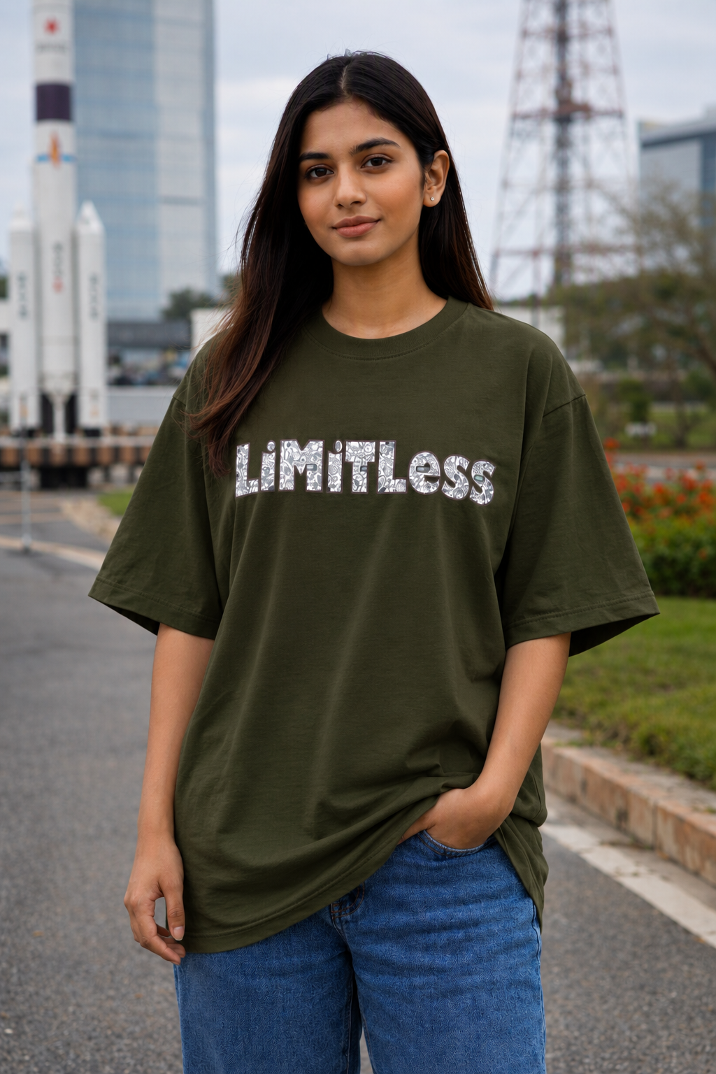 Limitless Unisex Oversized Tee