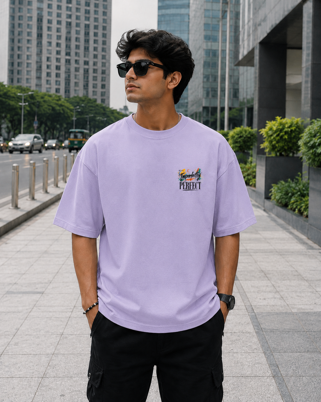 Imperfectly Perfect Unisex Oversized T-Shirt