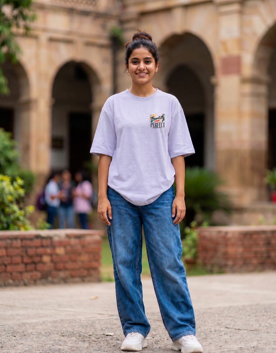 Imperfectly Perfect Unisex Oversized T-Shirt