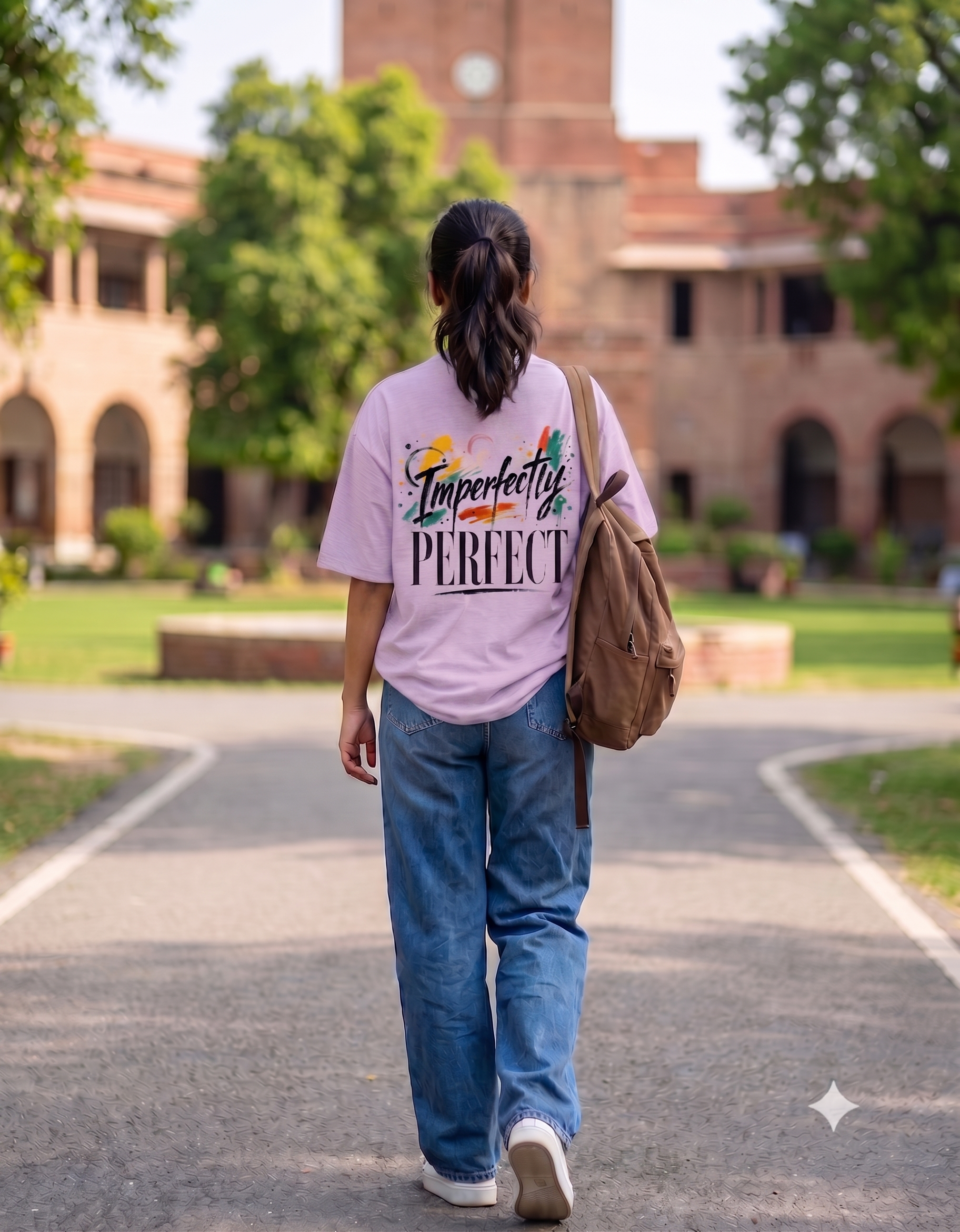 Imperfectly Perfect Unisex Oversized T-Shirt