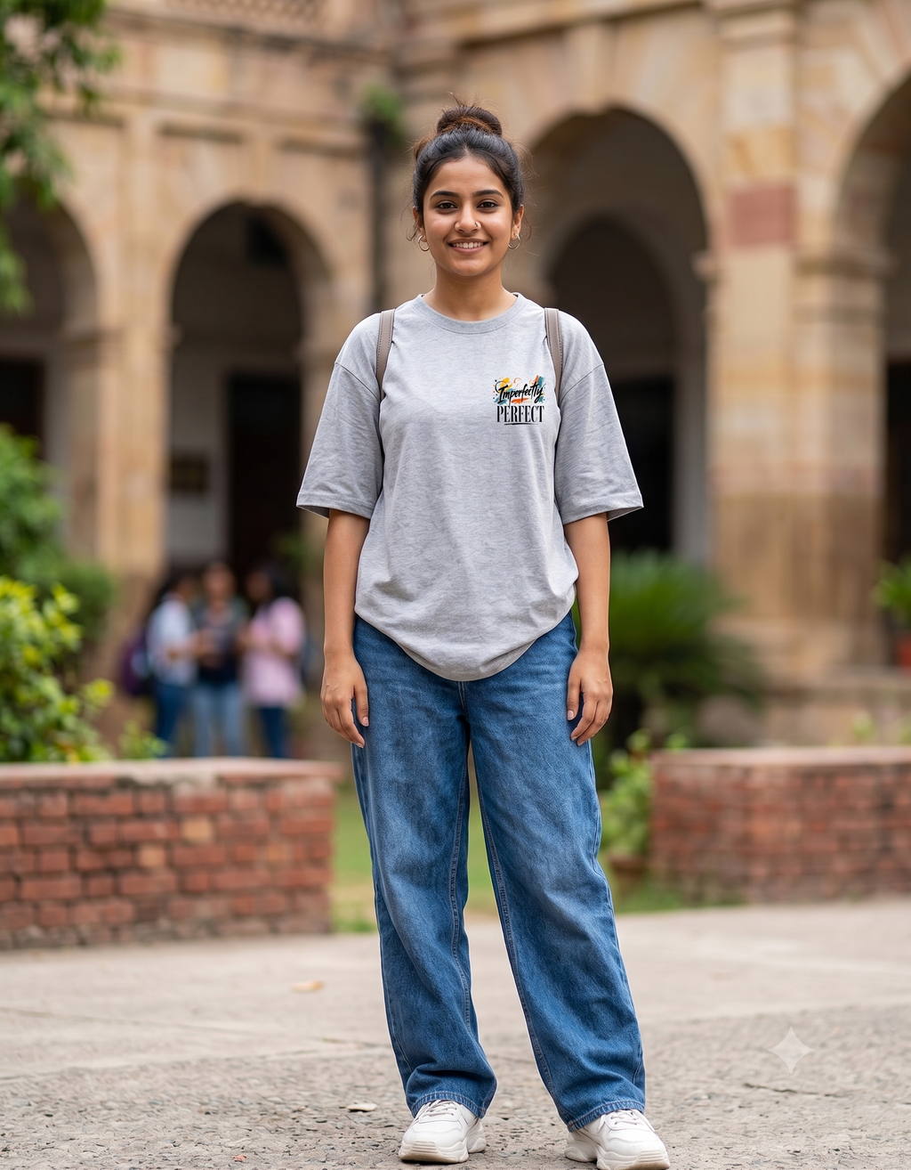 Imperfectly Perfect Unisex Oversized T-Shirt