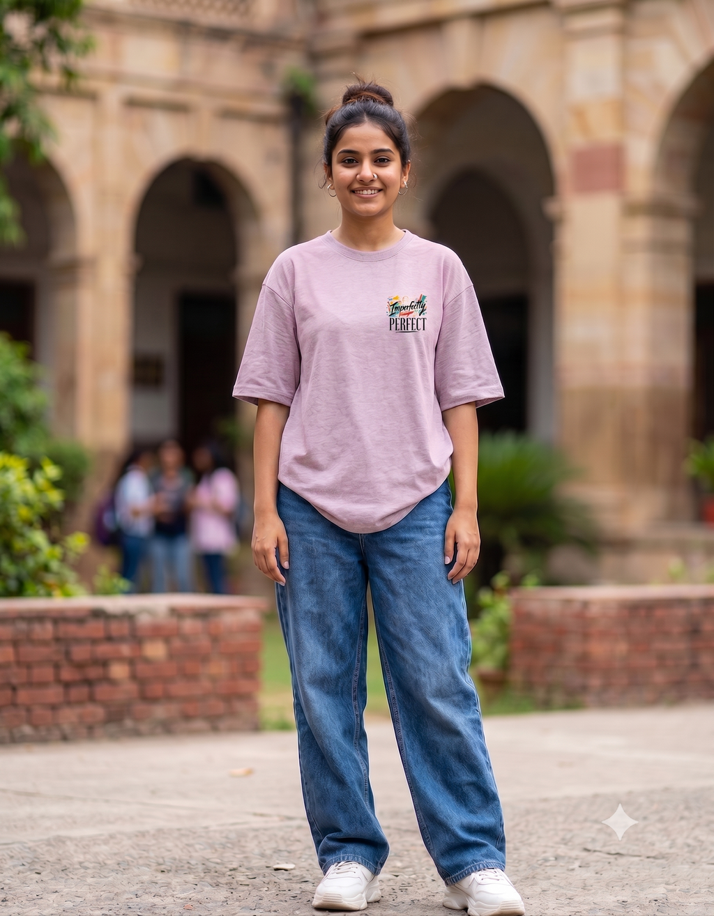 Imperfectly Perfect Unisex Oversized T-Shirt