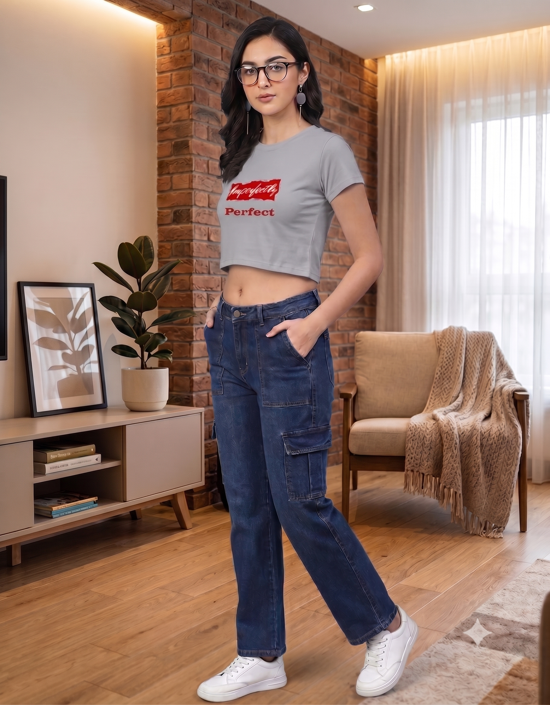 Imperfectly perfect Crop Top