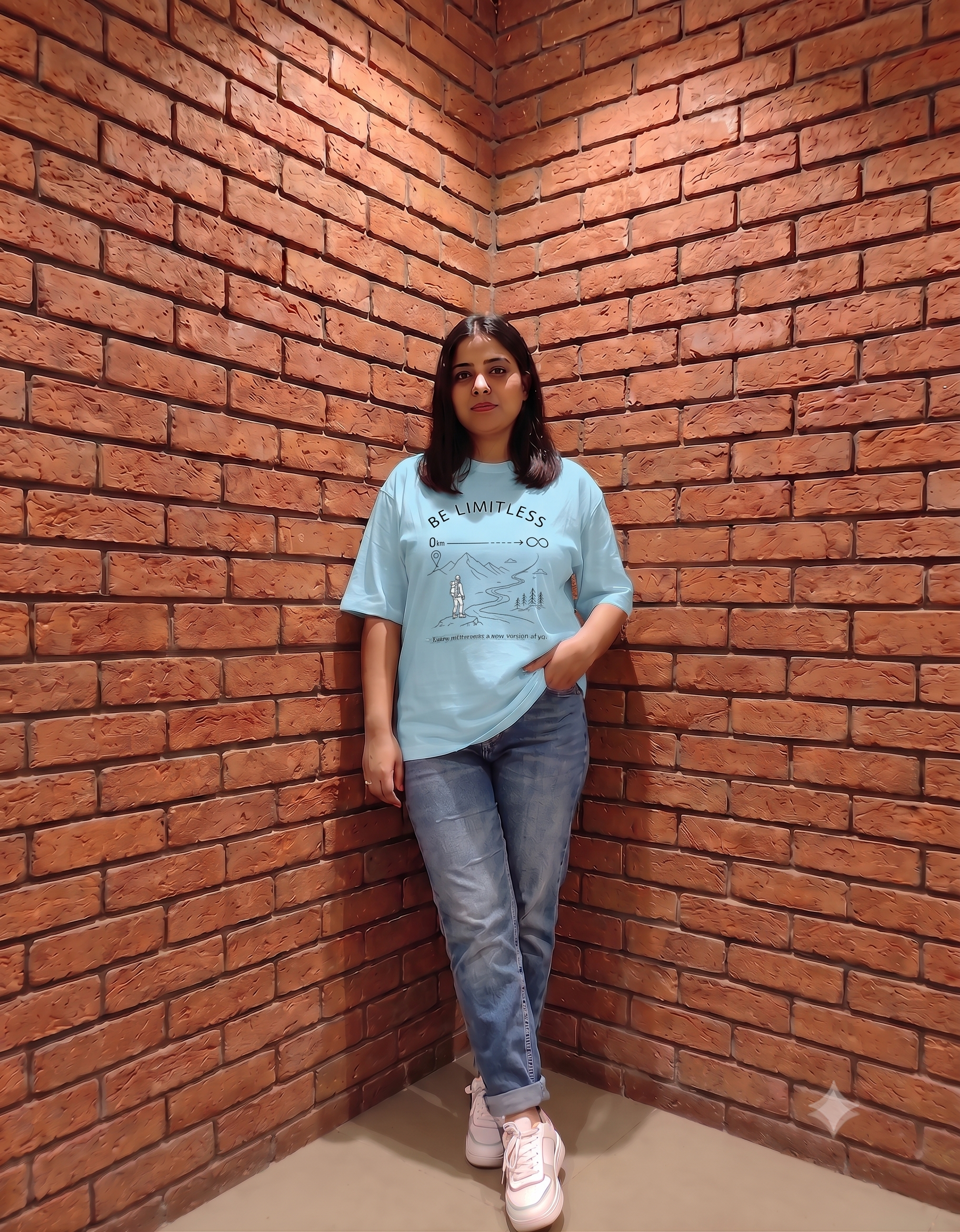 BeLimitless Milestone Unisex Oversized  T-Shirt