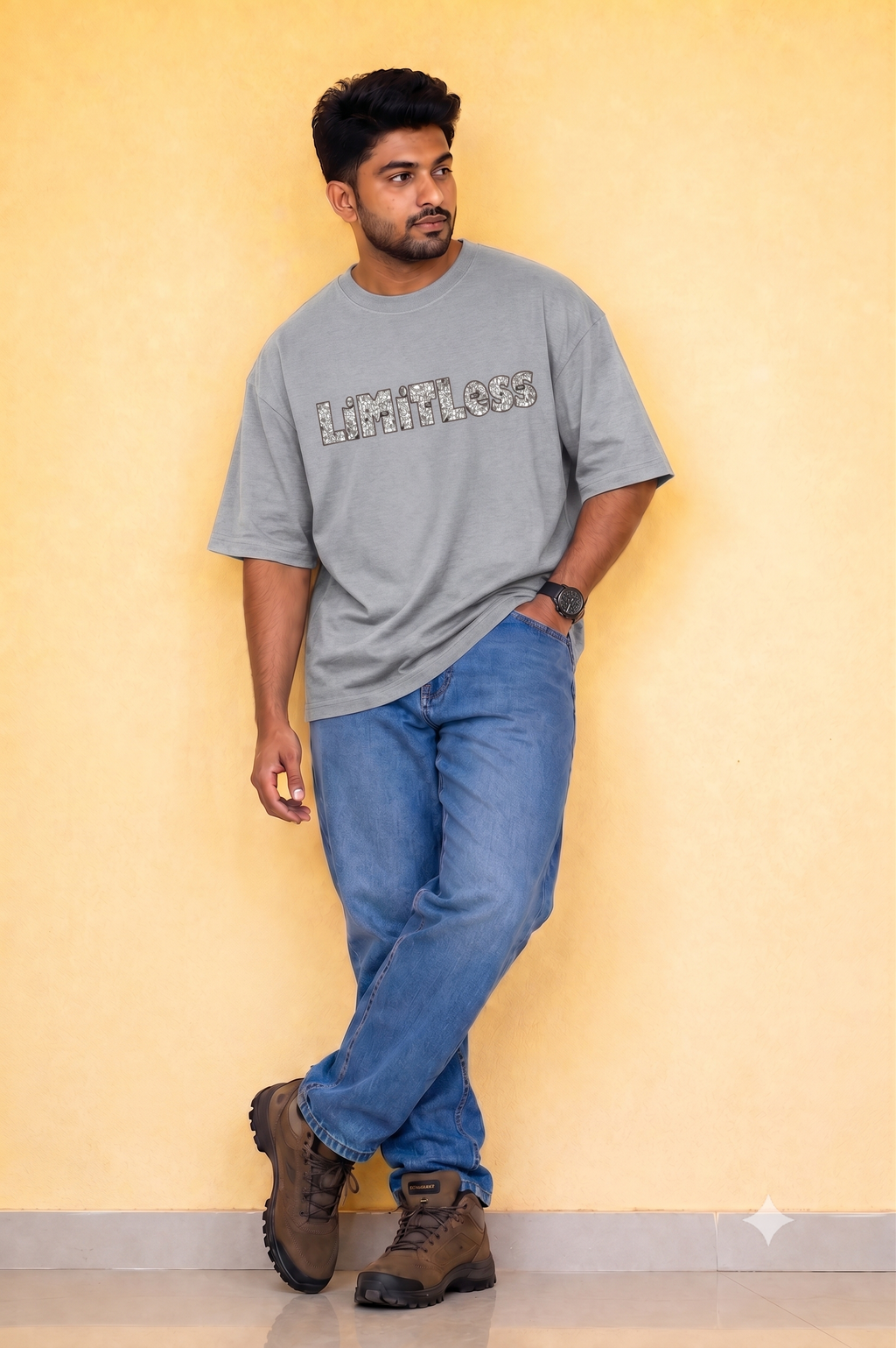 Limitless Unisex Oversized Tee