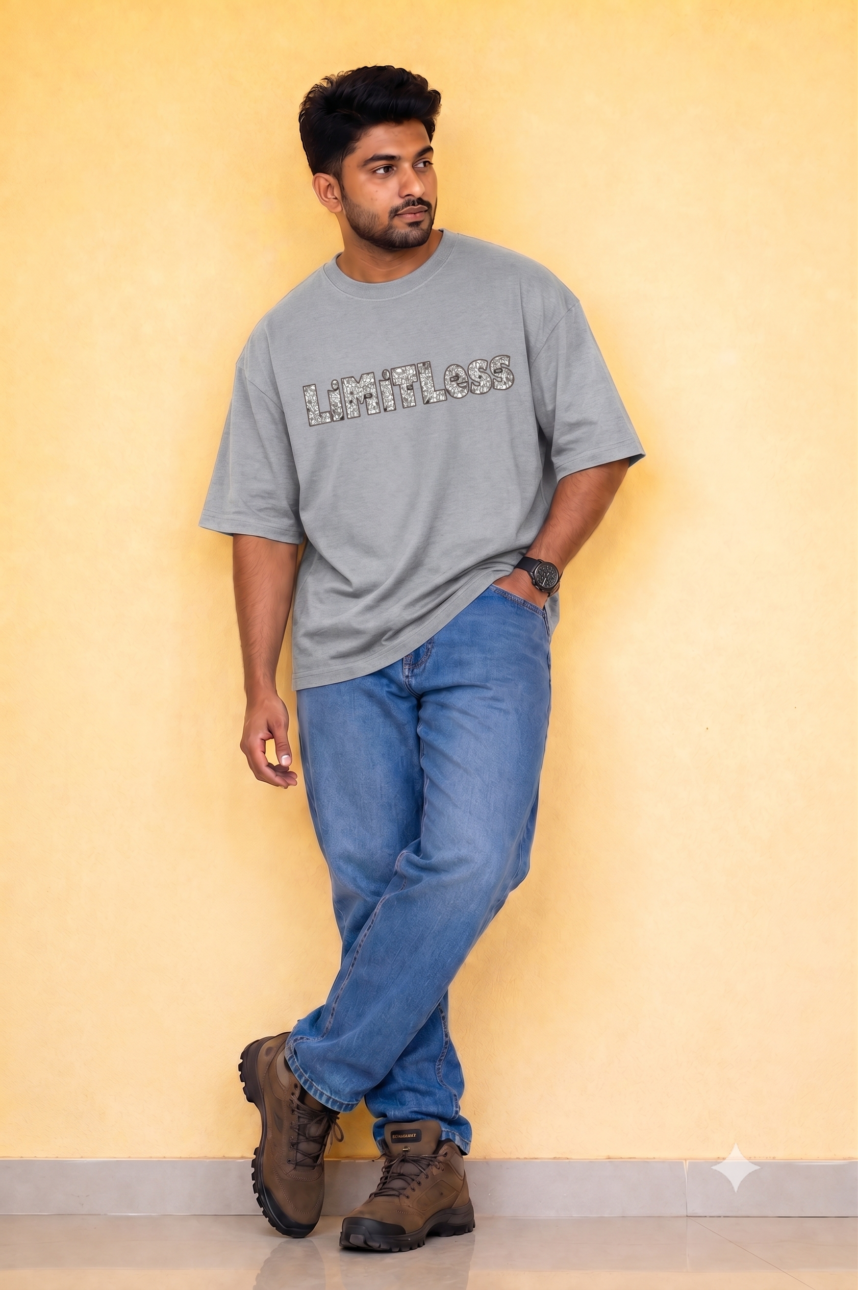 Limitless Unisex Oversized Tee