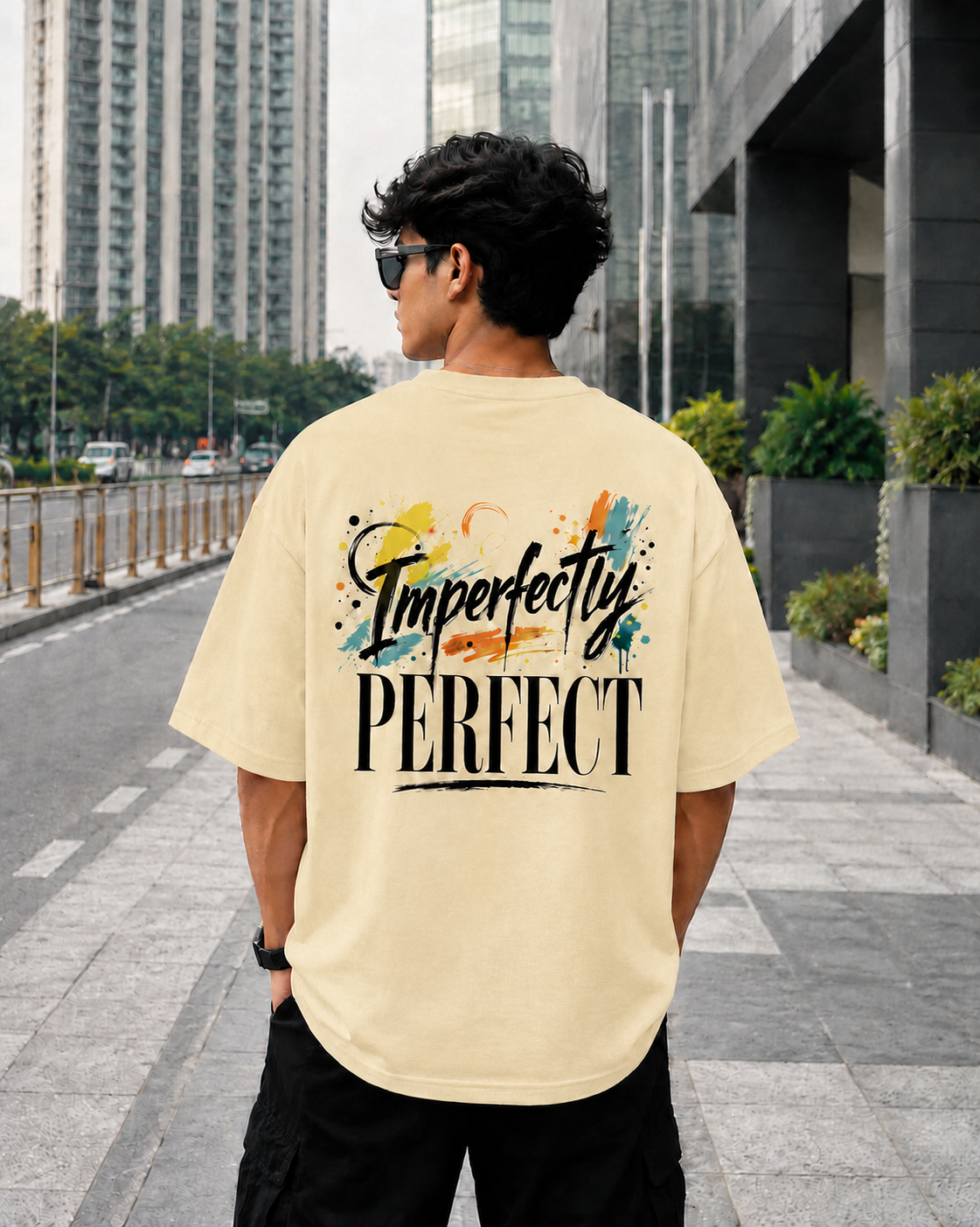 Imperfectly Perfect Unisex Oversized T-Shirt