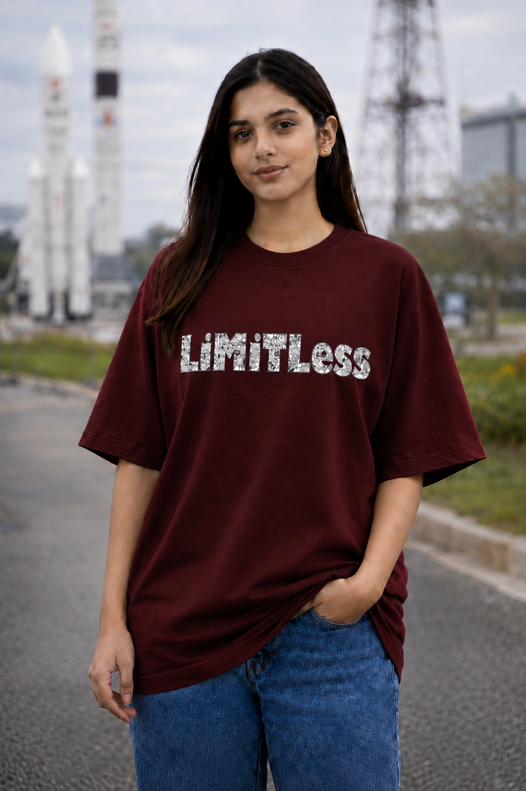 Limitless Unisex Oversized Tee