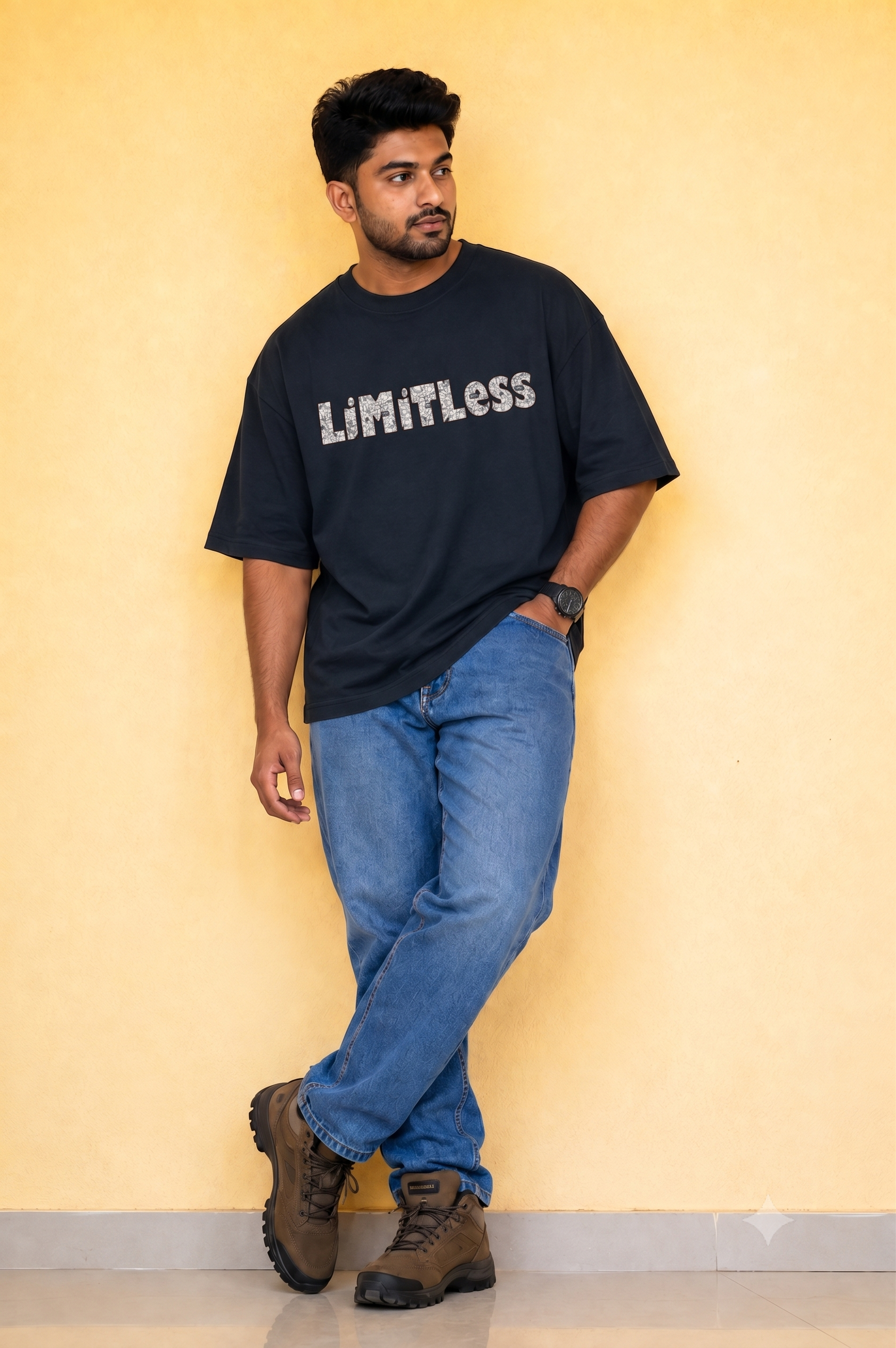 Limitless Unisex Oversized Tee