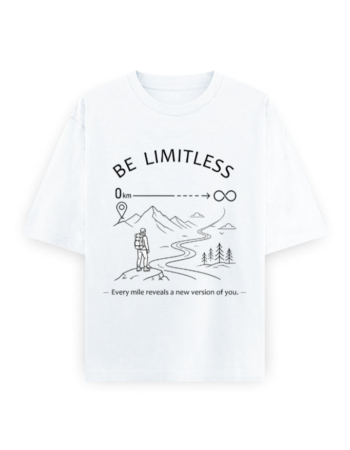 BeLimitless Milestone Unisex Oversized  T-Shirt