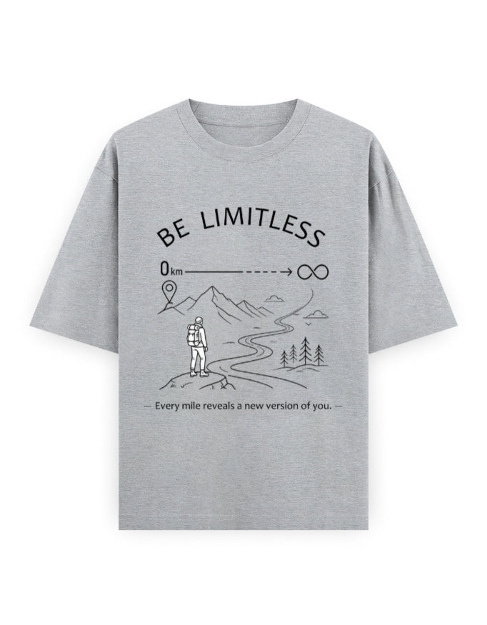 BeLimitless Milestone Unisex Oversized  T-Shirt