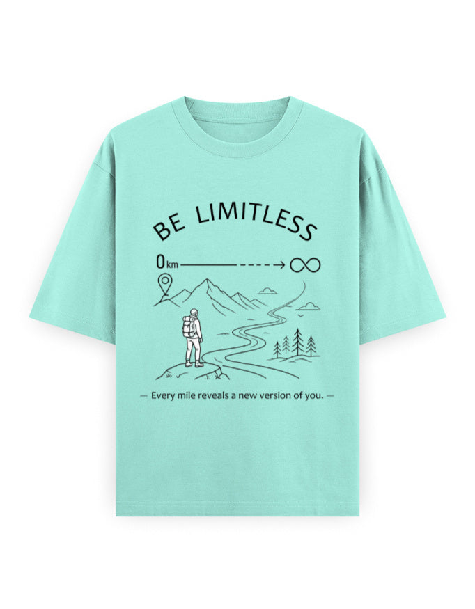 BeLimitless Milestone Unisex Oversized  T-Shirt