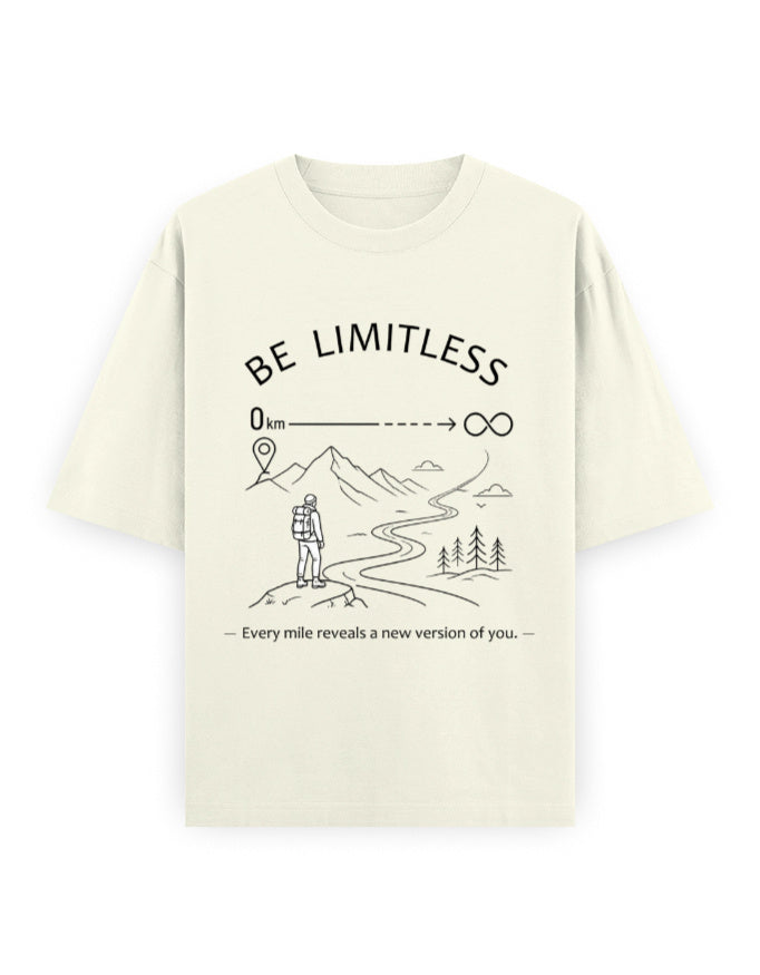 BeLimitless Milestone Unisex Oversized  T-Shirt