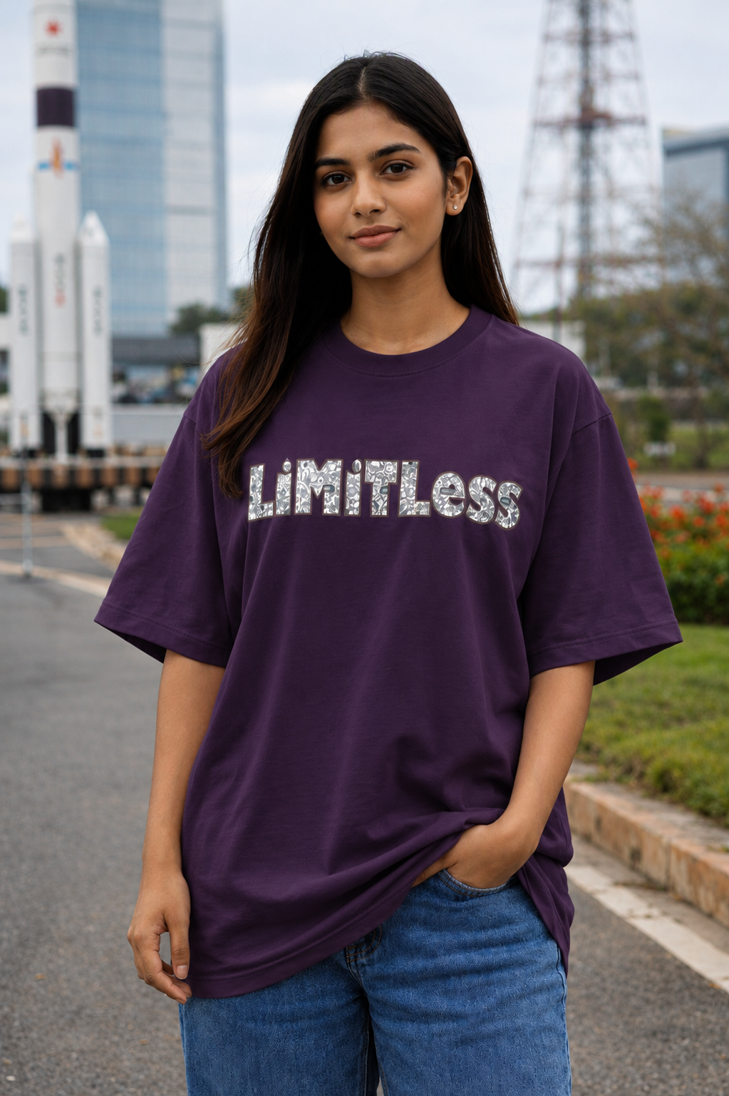 Limitless Unisex Oversized Tee