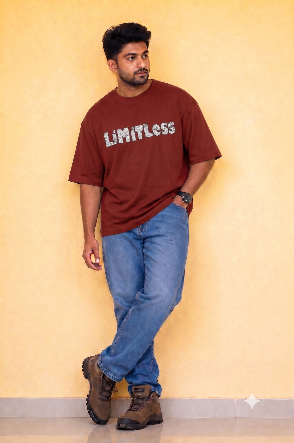 Limitless Unisex Oversized Tee
