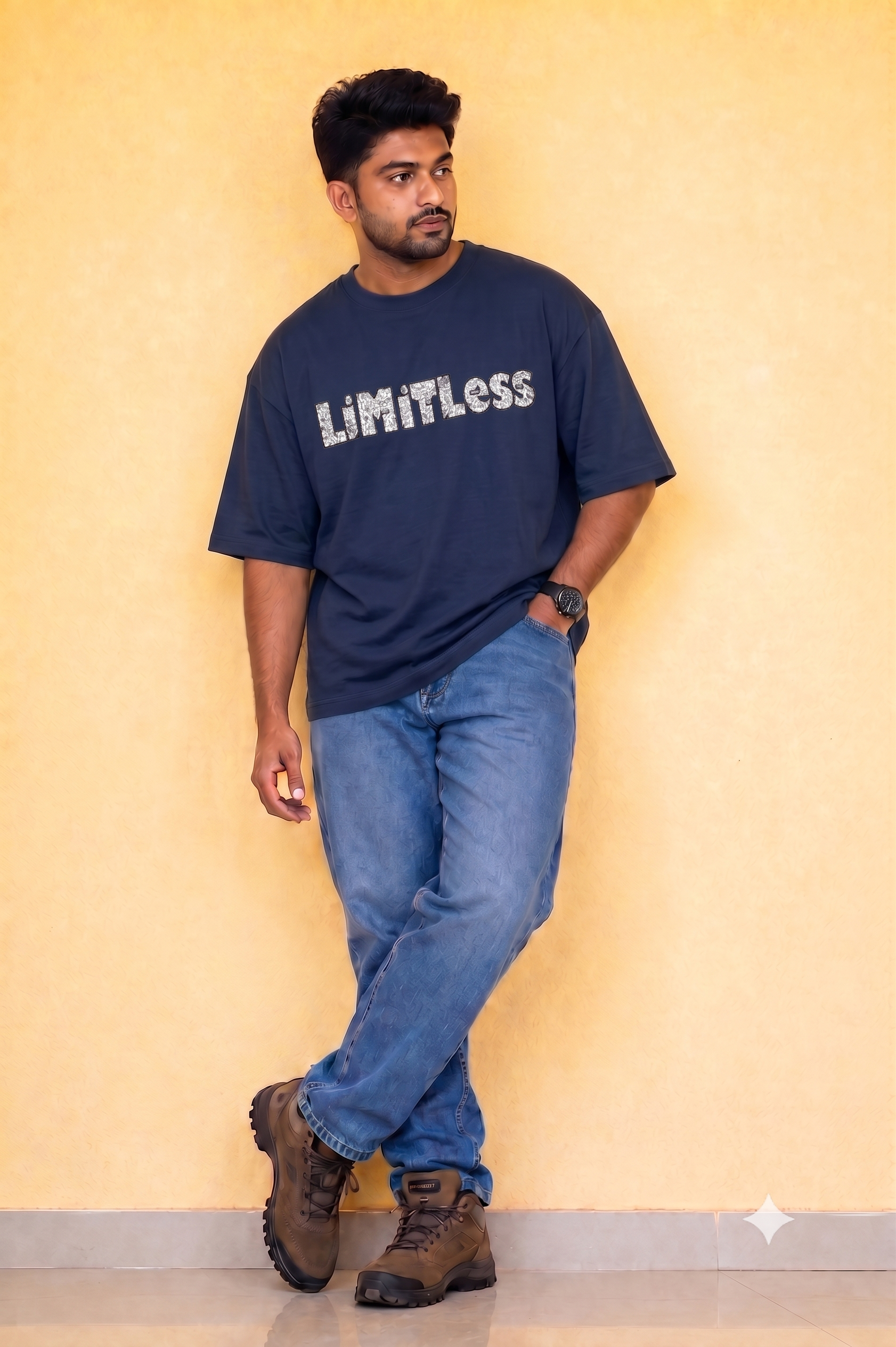 Limitless Unisex Oversized Tee