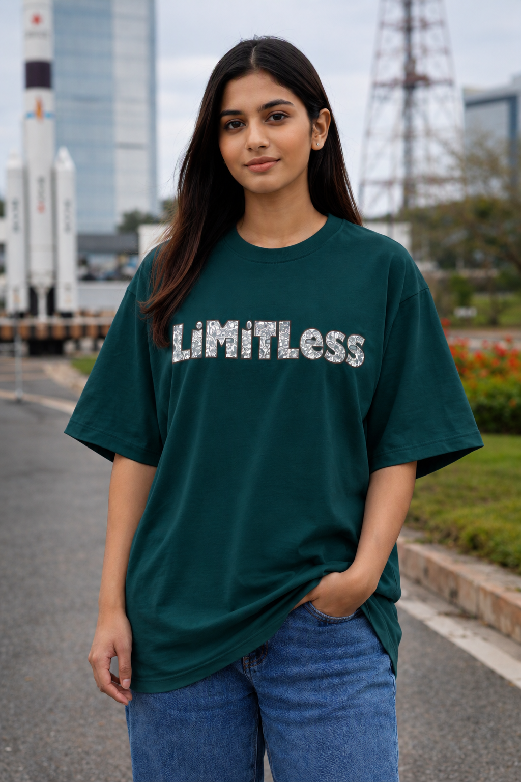 Limitless Unisex Oversized Tee