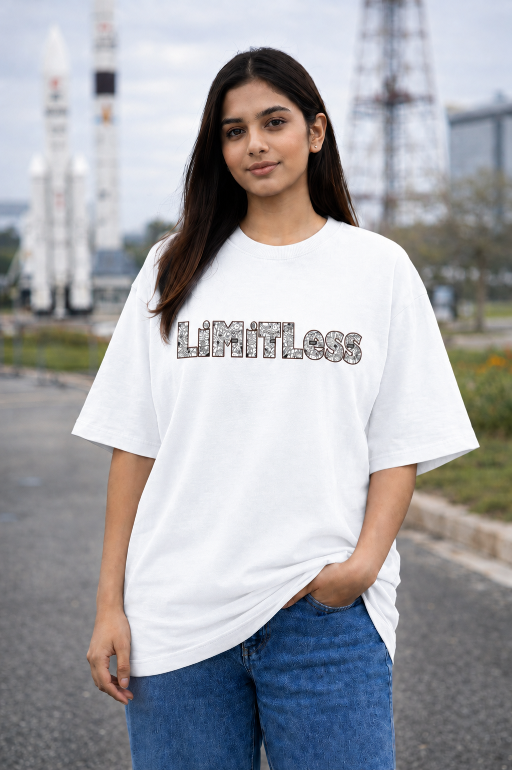 Limitless Unisex Oversized Tee