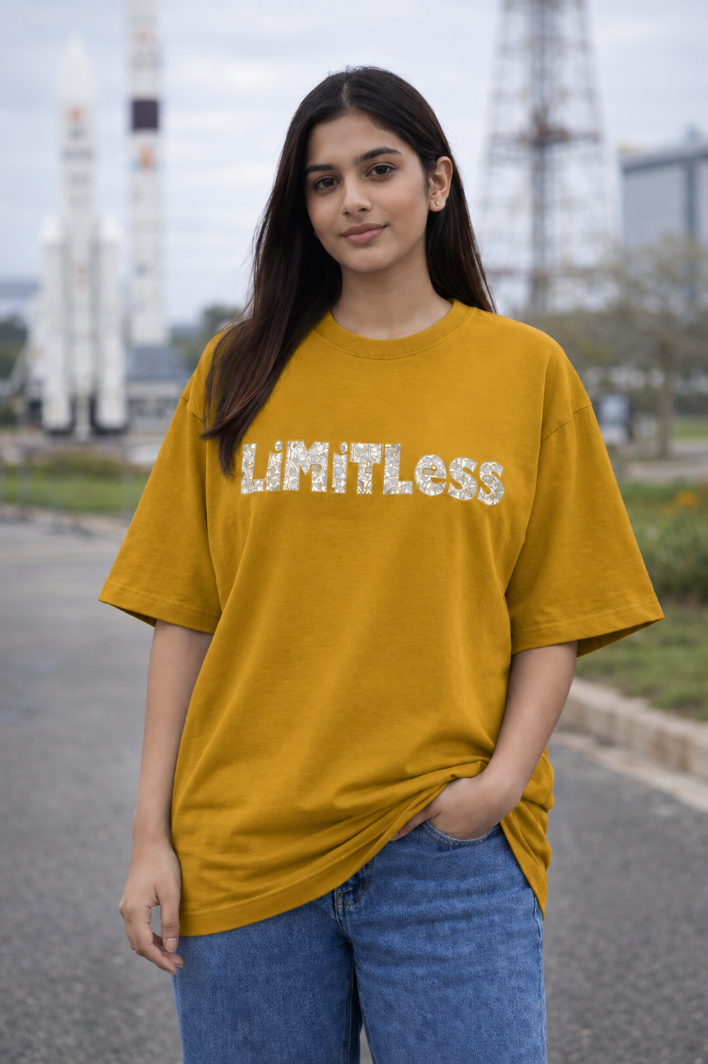 Limitless Unisex Oversized Tee